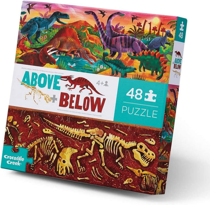 Above and Below Dinosaur World Puzzle