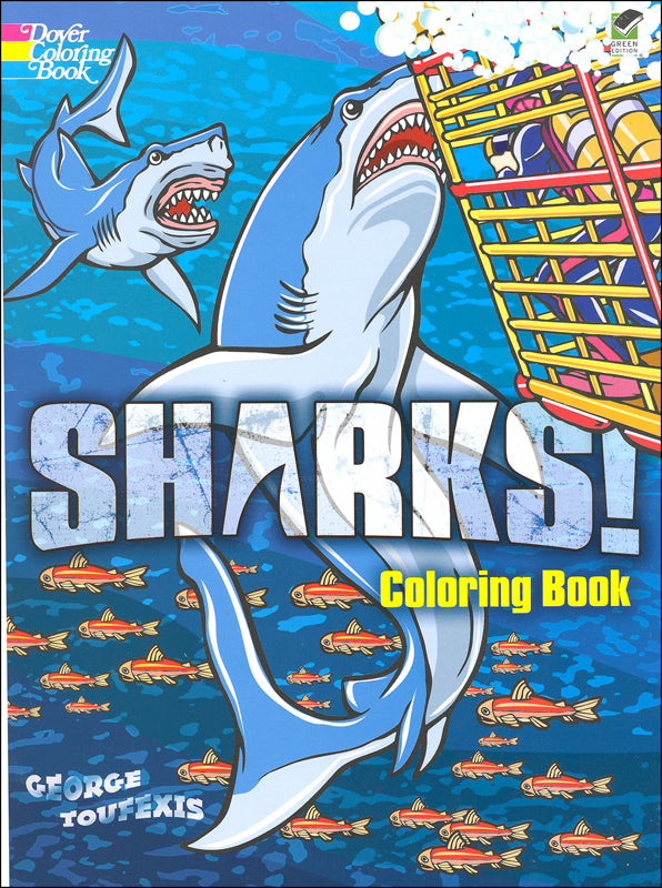 Sharks Coloring Book