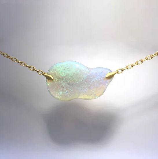 Opal Cloud Necklace