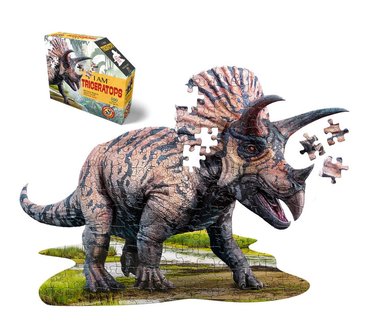 I am a Triceratops Puzzle