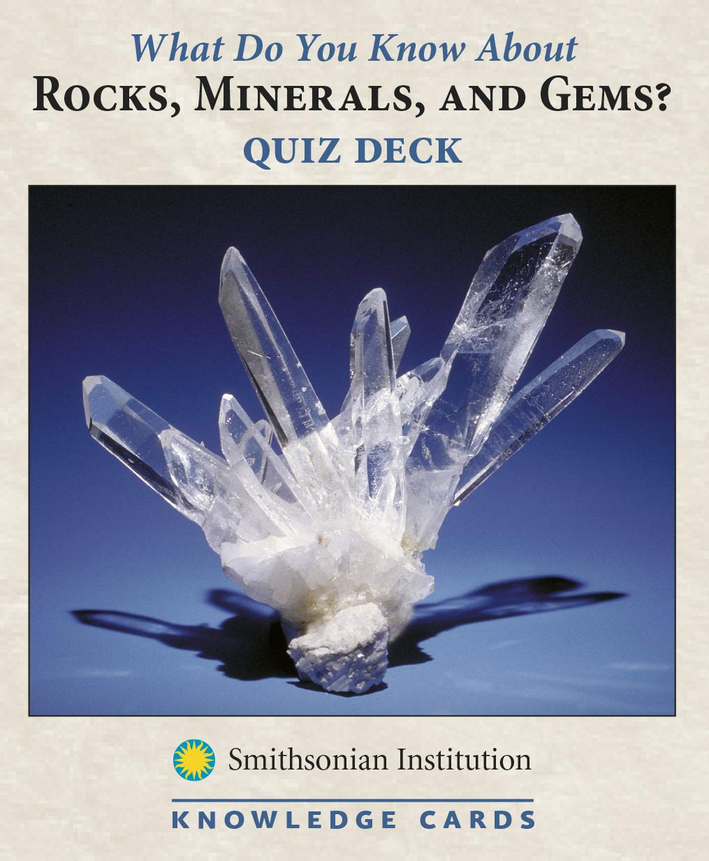 Rocks, Minerals & Gems Quiz Deck