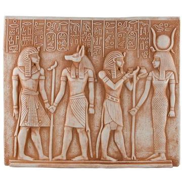 Anubis & Isis Plaque