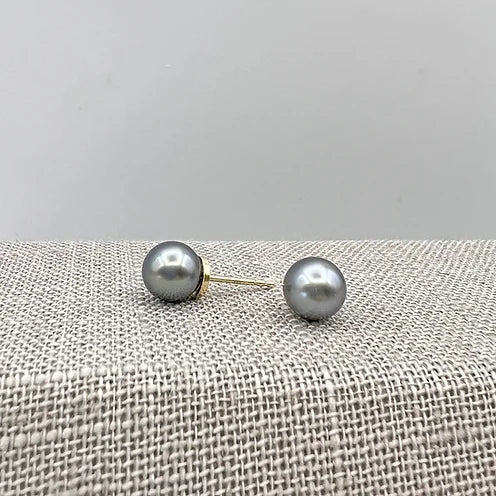 Tahitian Pearl Stud Earrings