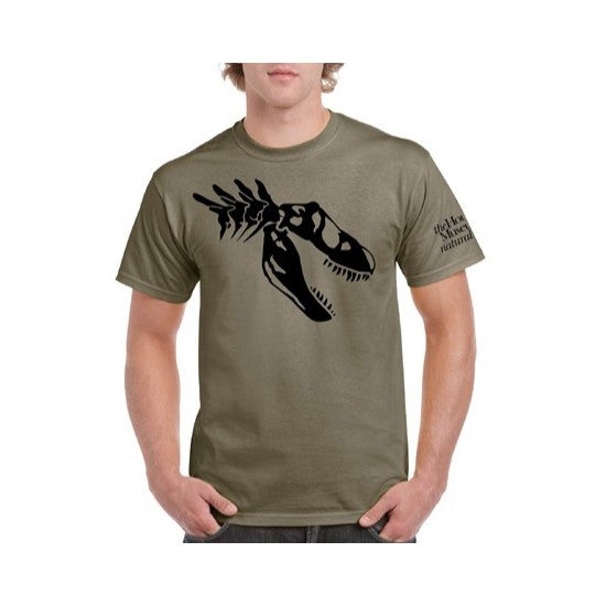 Green T. rex Skull T-Shirt