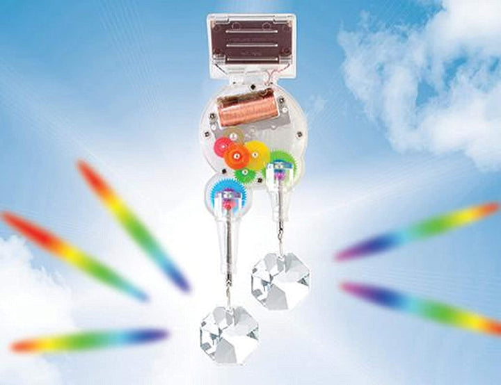 Solar Powered Rainbow Maker With Swarovski Crystal