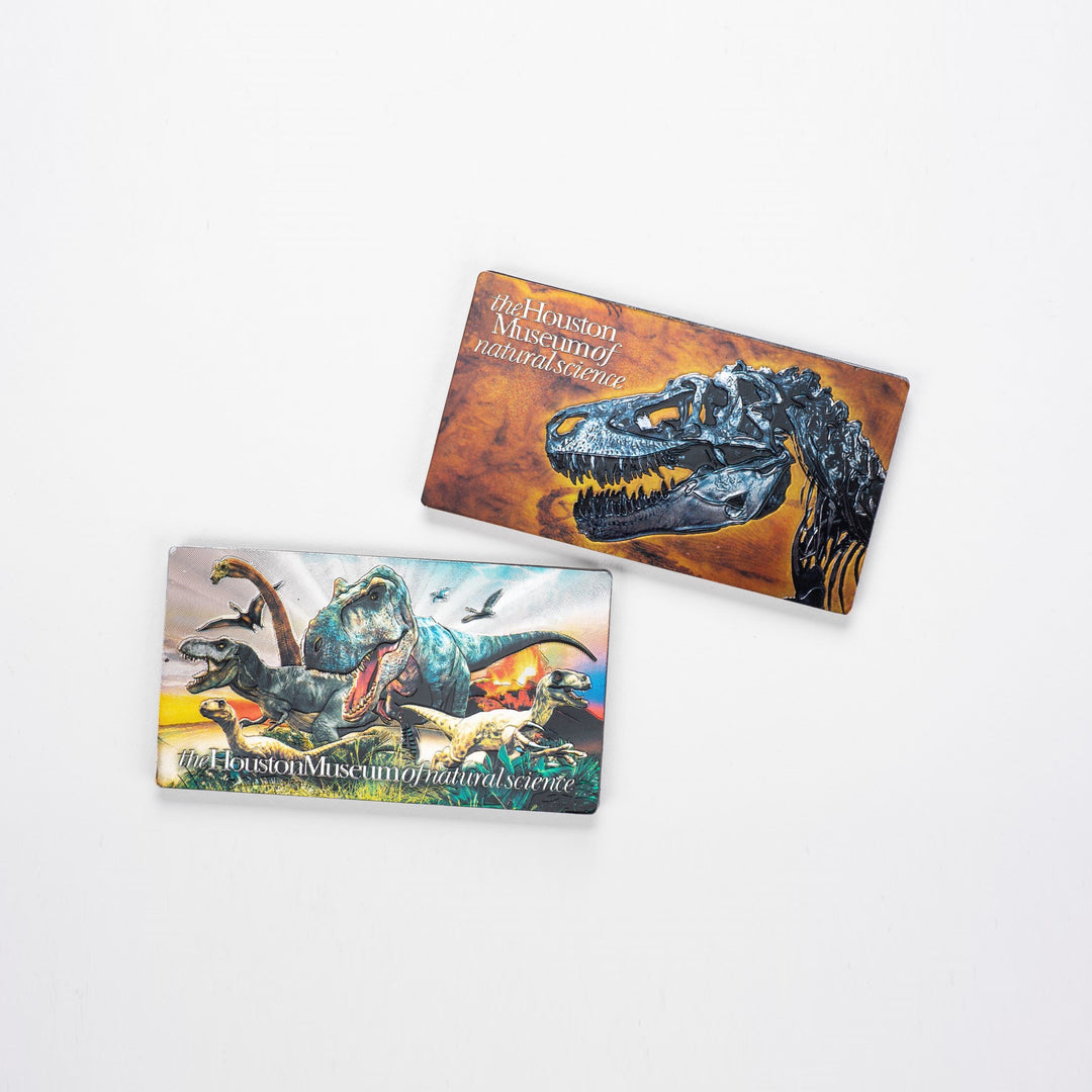 HMNS Double-Sided HMNS Dinosaur Magnet