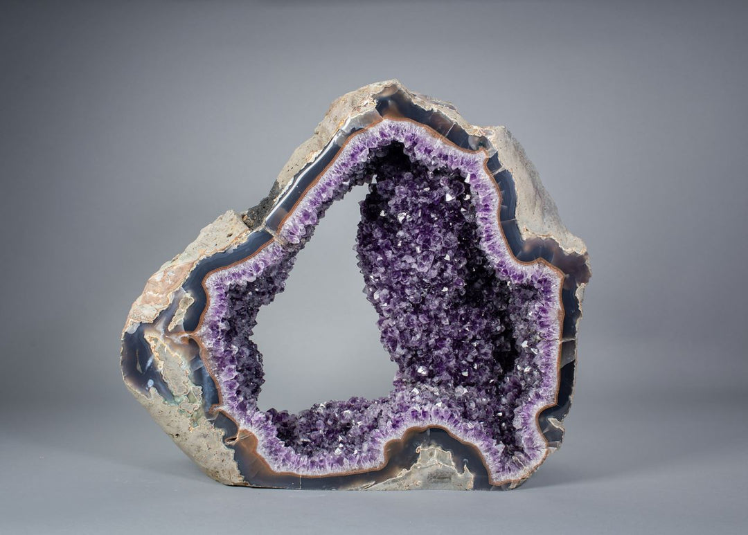 Amethyst Geode Slice