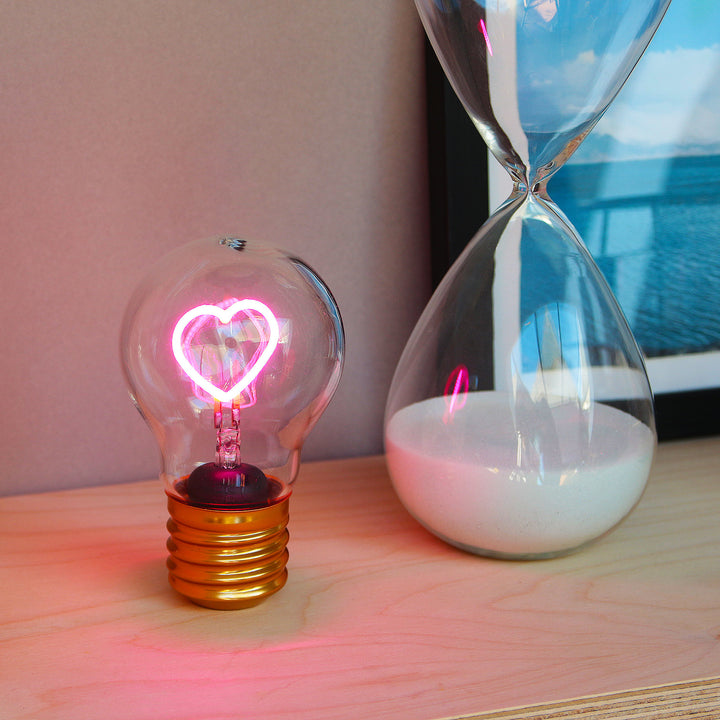 Cordless Heart Lightbulb