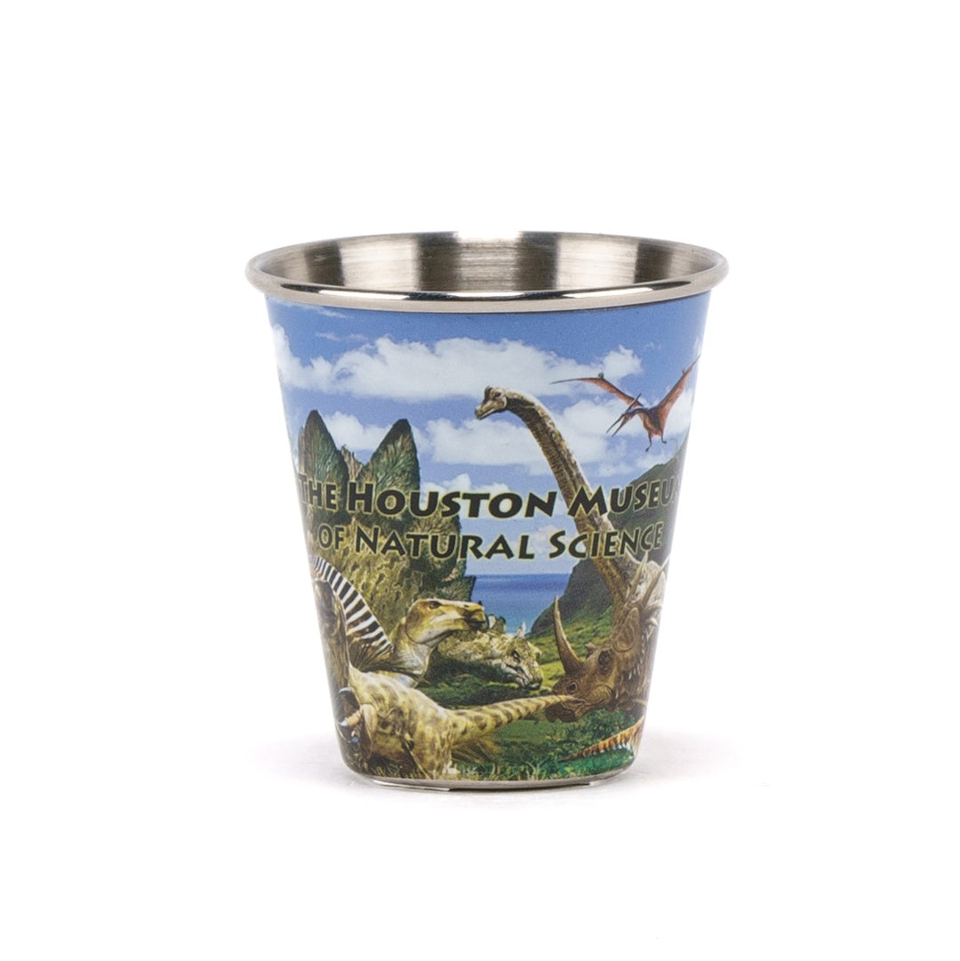 *FINAL SALE* Stainless Steel HMNS Dinosaur Shot Glass