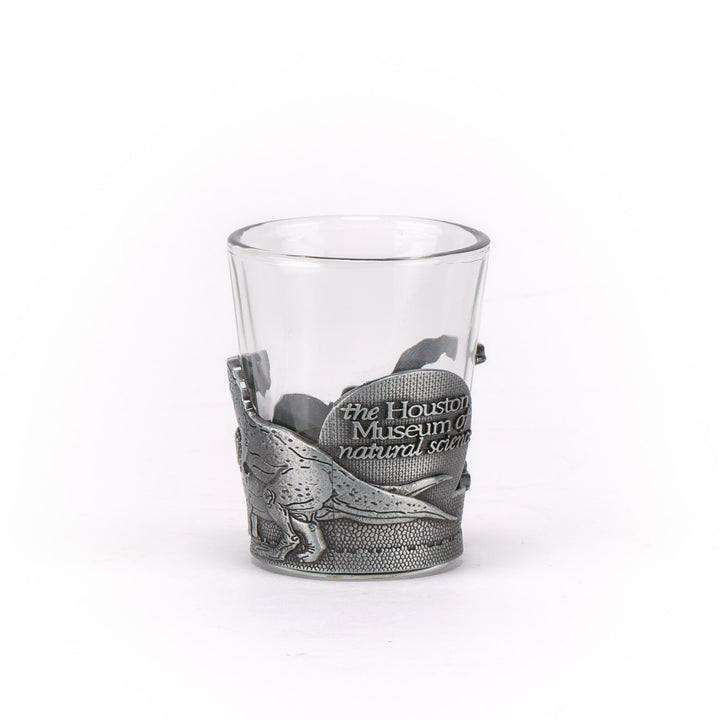 *FINAL SALE* Metal Wrap HMNS Dinosaur Shot Glass