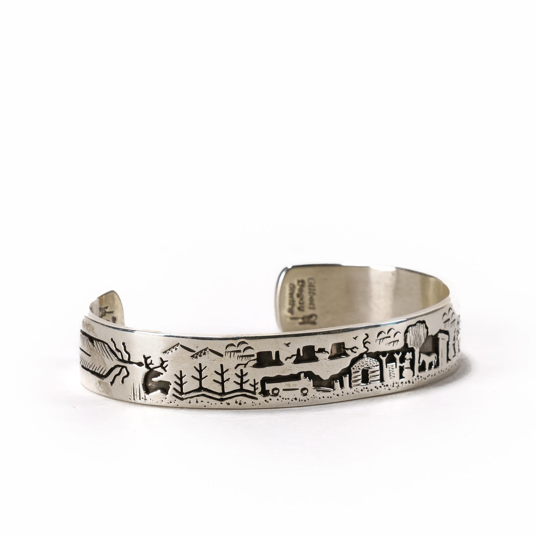 Storyteller Bracelet, Gilbert Begay