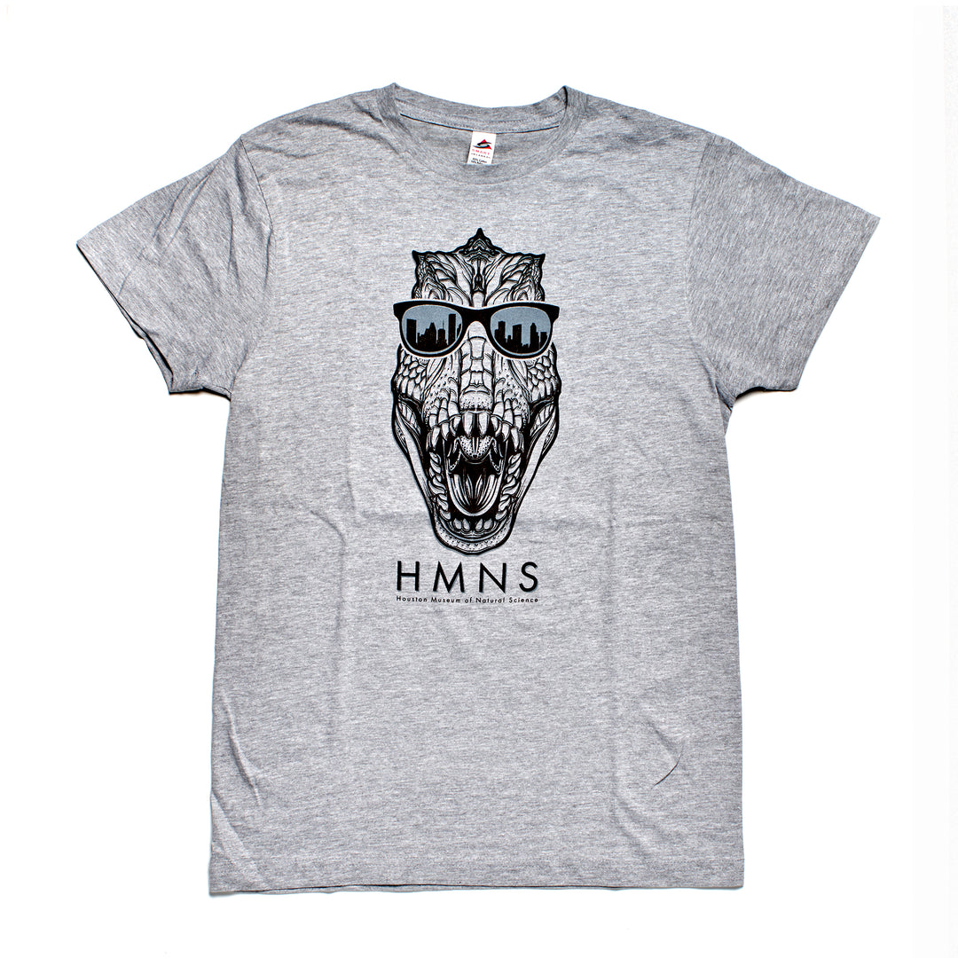 HMNS Cool Heather Grey T.rex Tshirt