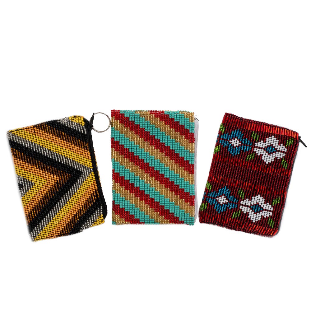 Beaded Change Purse