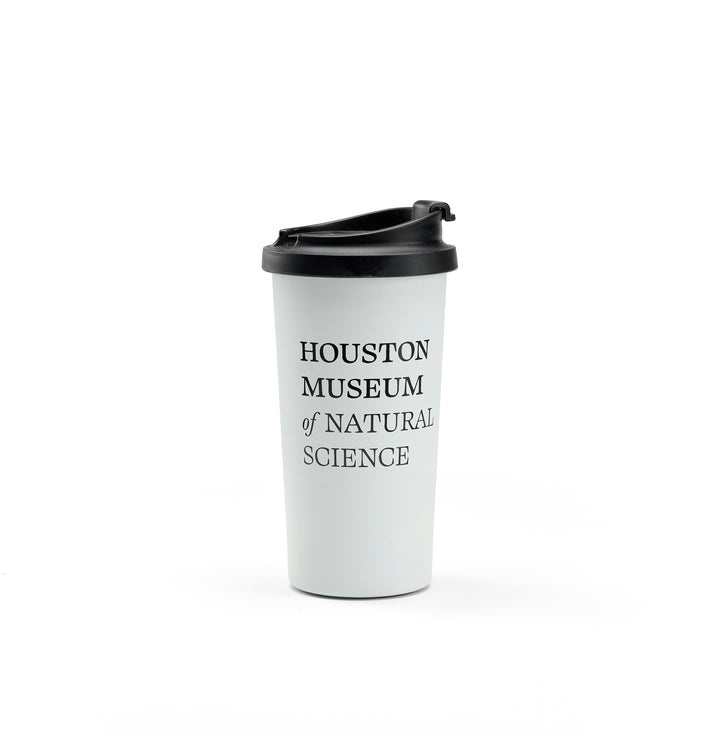 HMNS Caffeine Metal Travel Mug, Reusable Molecule Coffee Tumbler