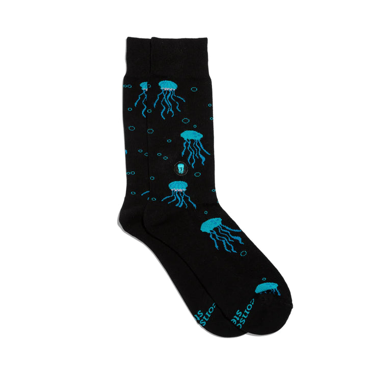 Socks that Protect the Ocean - Bioluminescent Beauties