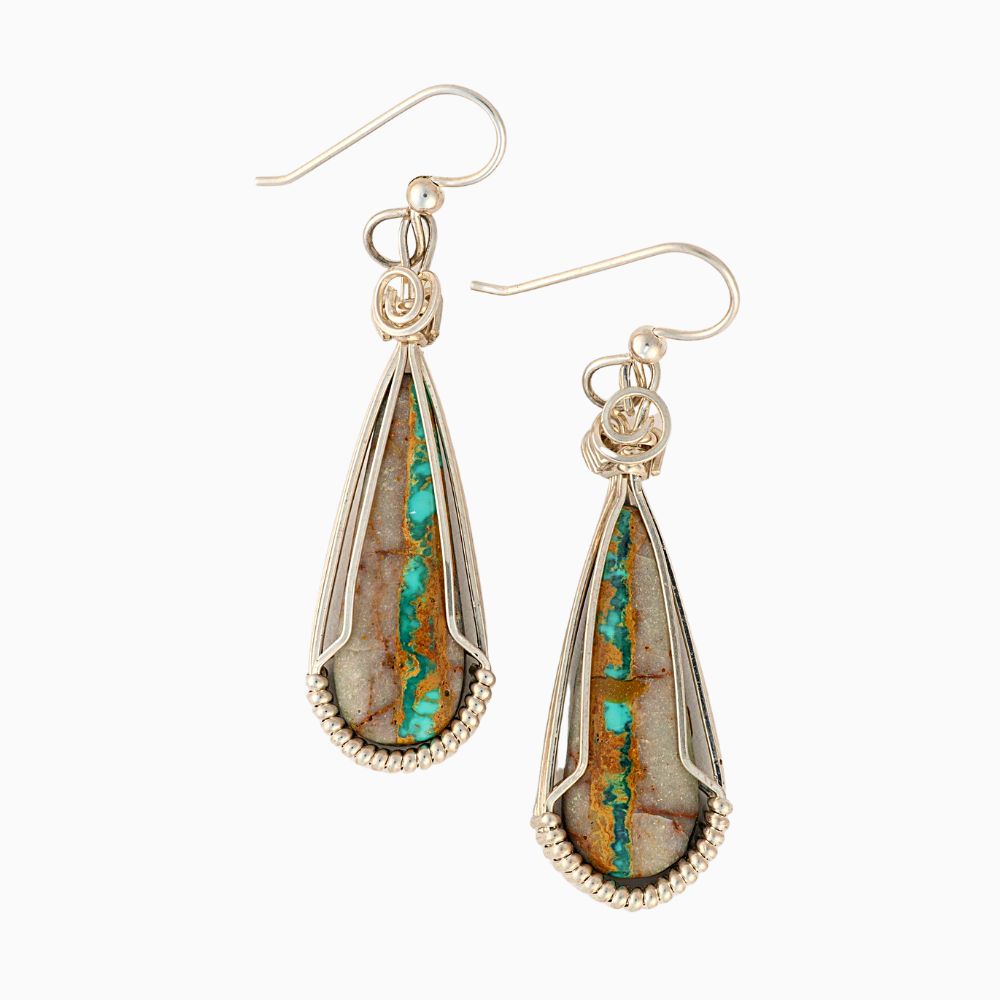 Royston Turquoise Earrings