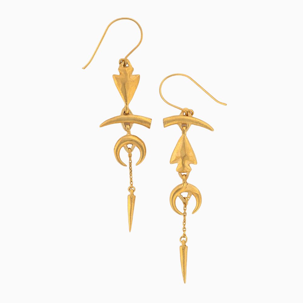 Small Arrowhead Earring