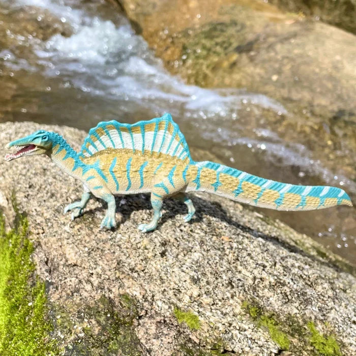 Green Spinosaurus Dinosaur Replica Toy