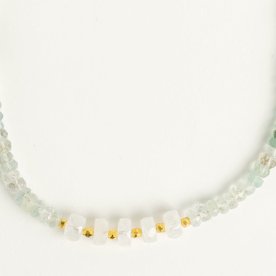 Moss Aquamarine Necklace