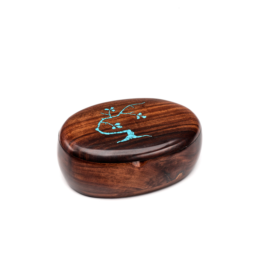 Turquoise Tree Ironwood Box