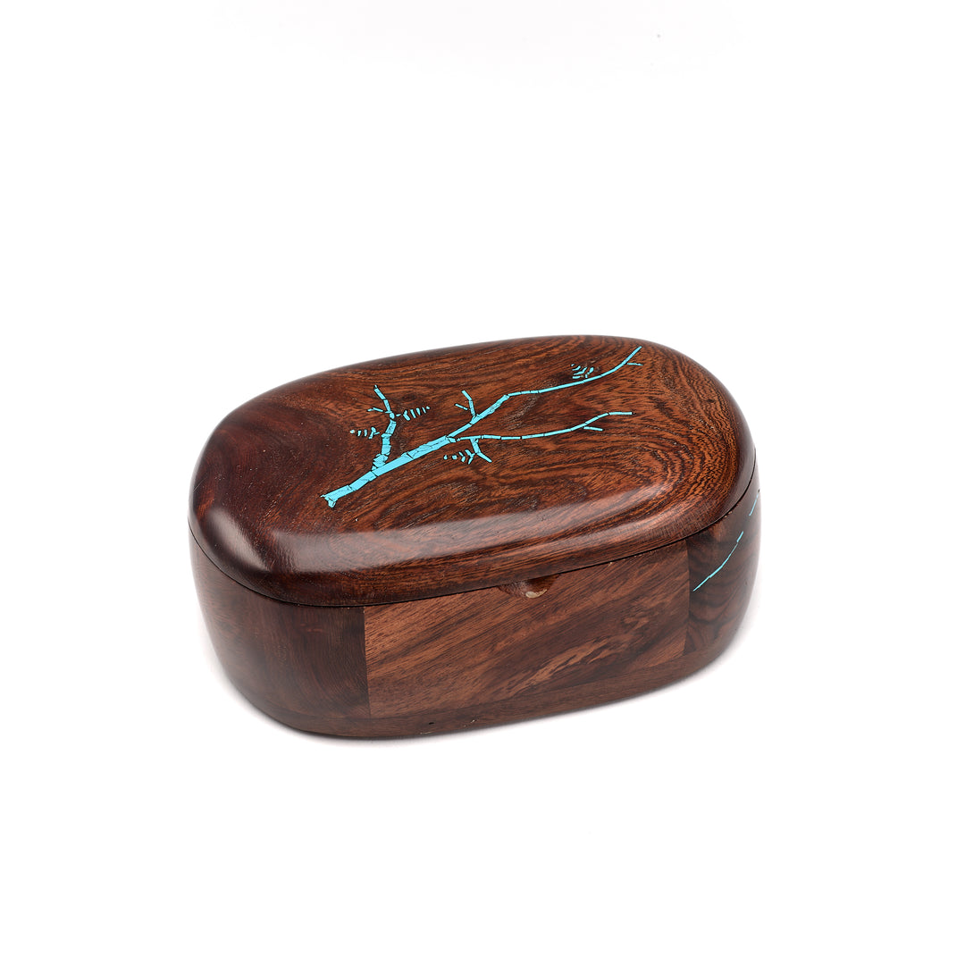 Turquoise Ironwood Box