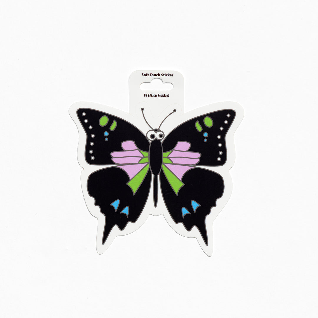HMNS Purple Butterfly Soft Sticker