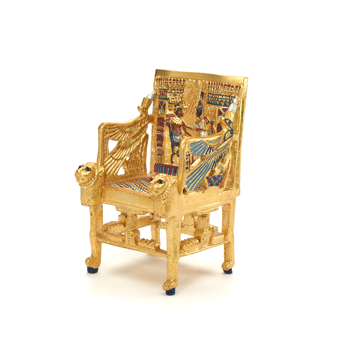 Tutankhamun's Throne Desktop Figure