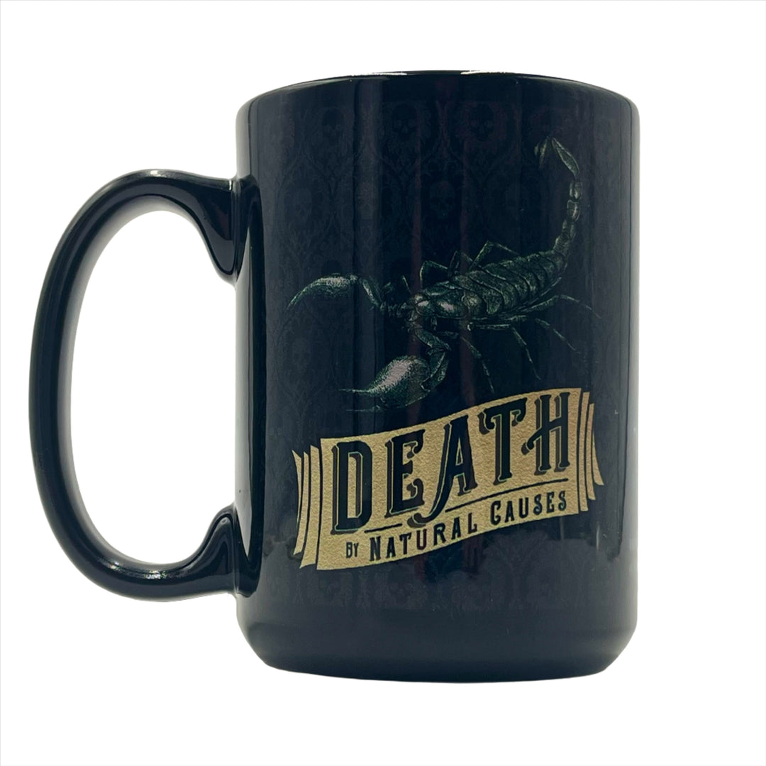 HMNS Death By Natural Causes Plague Doctor & Scorpion Mug