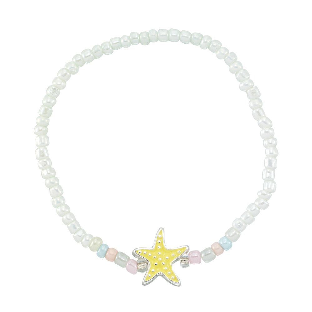 Enamel Starfish Bracelet