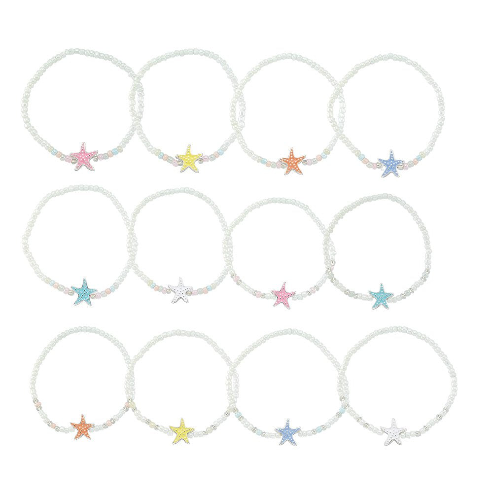 Enamel Starfish Bracelet