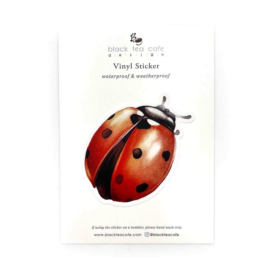 Ladybug Vinyl Sticker