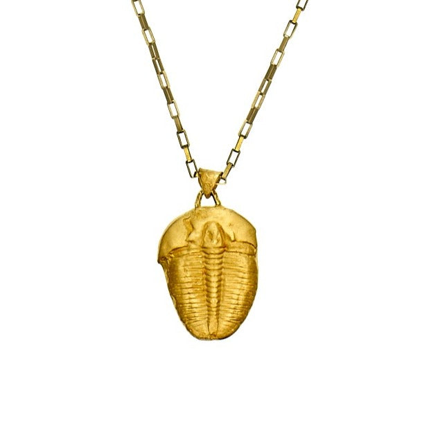 Cast Trilobite Necklace