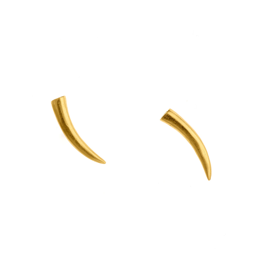 18k Gold-Plate Shard Studs