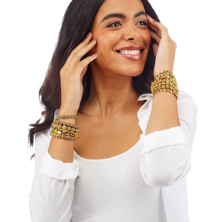 Golden Hour Bead Bracelet