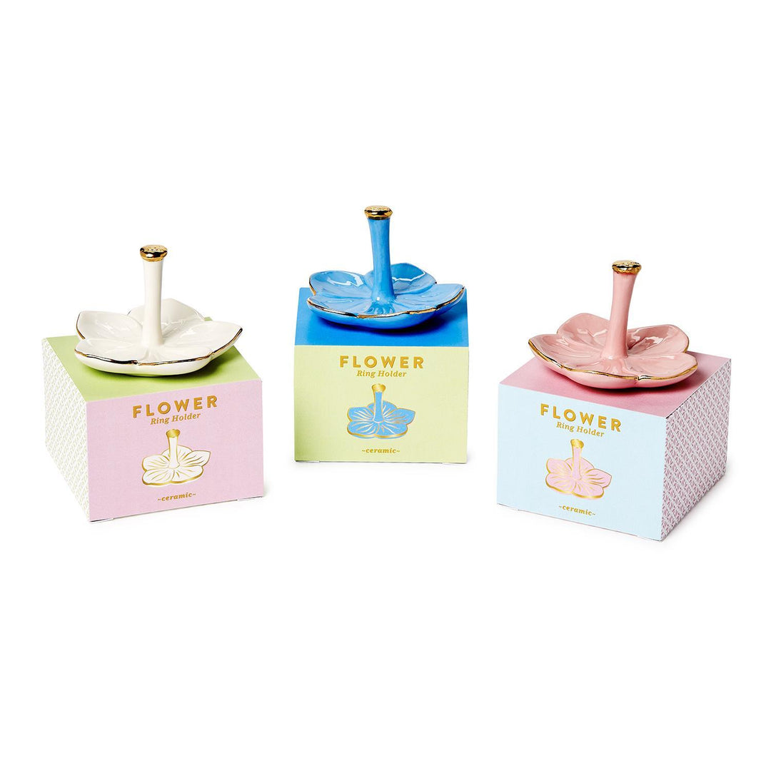 Flower Ceramic Ring Holder