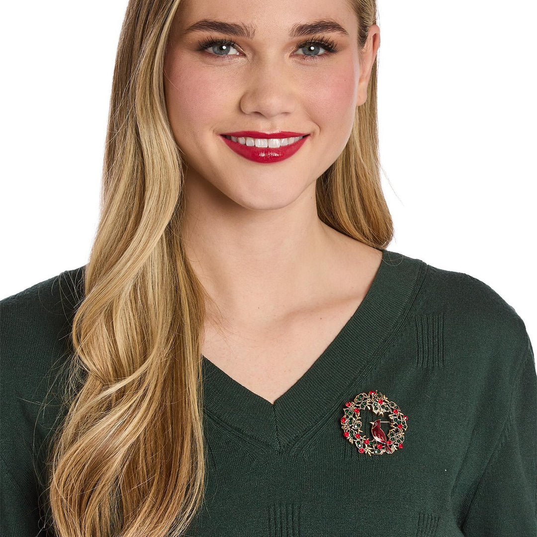 Holiday Brooch