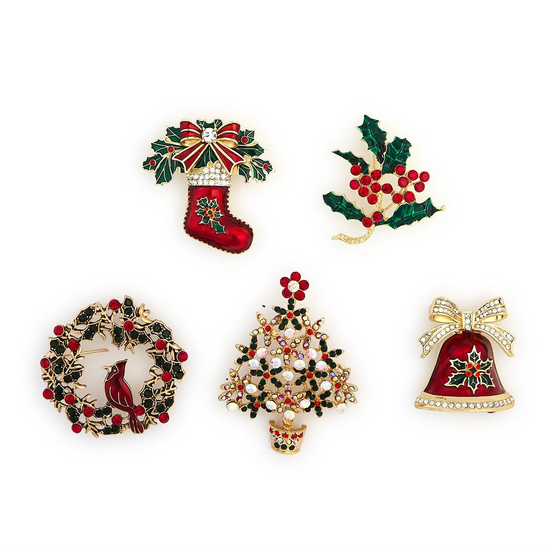 Holiday Brooch