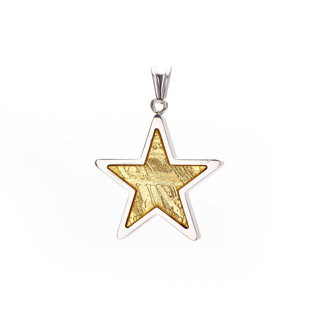 Meteorite Star Pendant