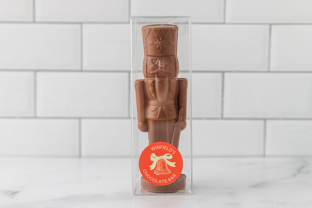 Chocolate Nutcracker Figure, Small