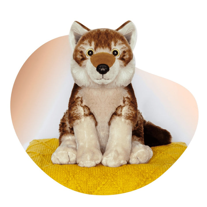 The Scout: Red Wolf Plush and Tracker