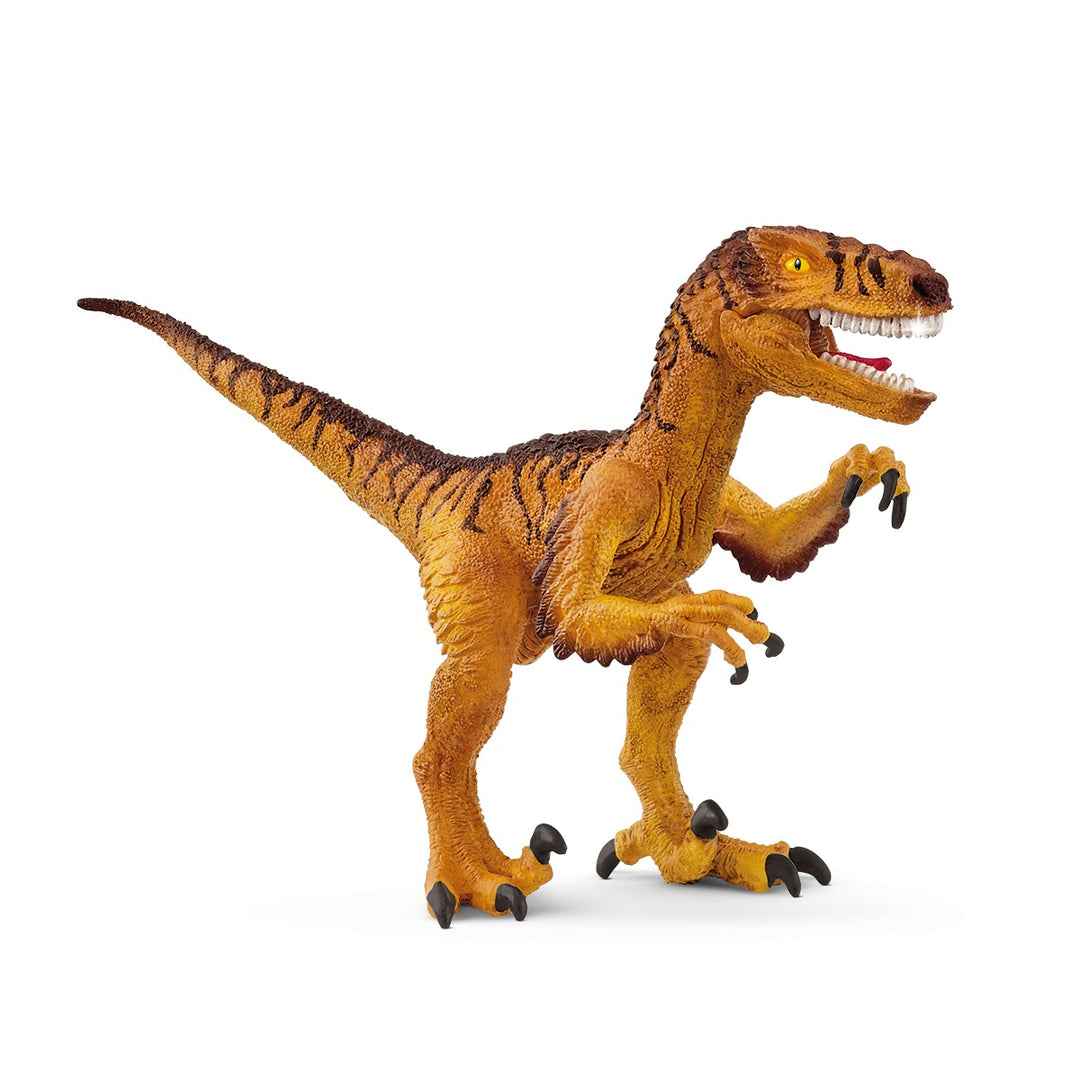 Velociraptor Brown Replica Toy Figure