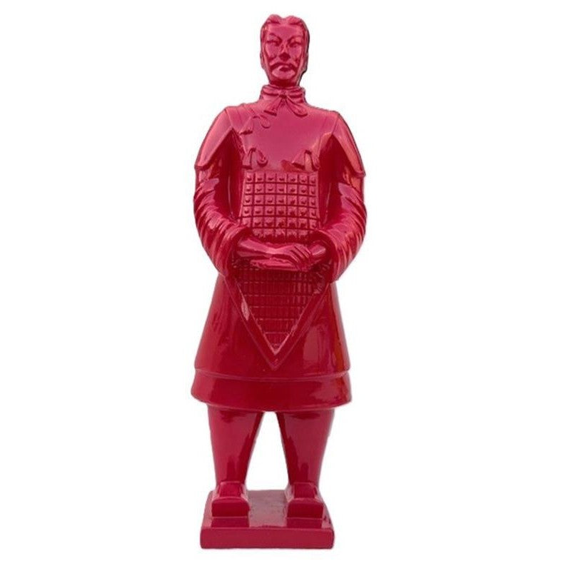 Neon Terracotta Warrior General, Red