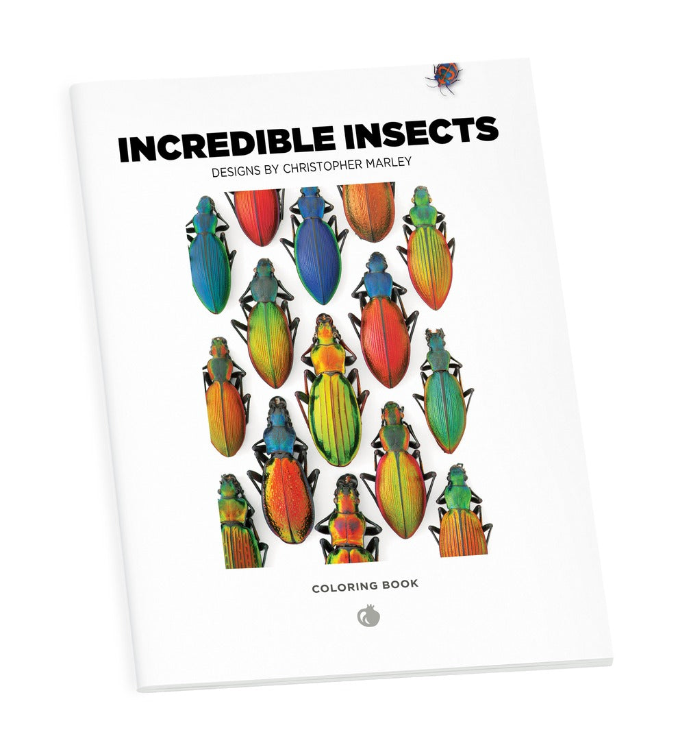 Incredible Insects Christopher Marley Coloring Book