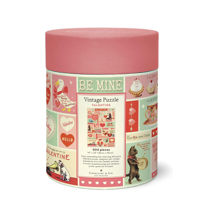 Vintage Valentine Puzzle, 500 Pieces