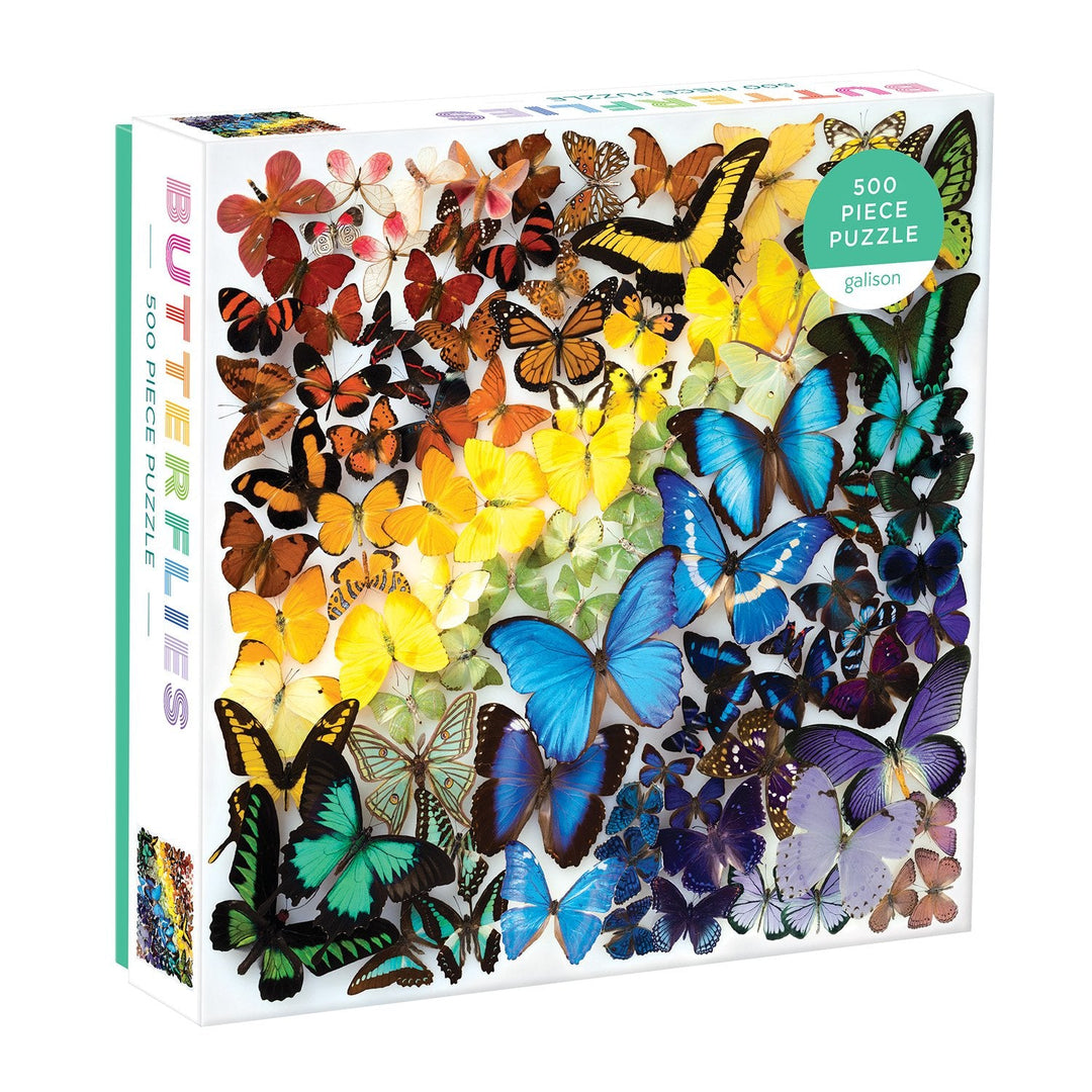 Rainbow Butterfly 500 Piece Puzzle