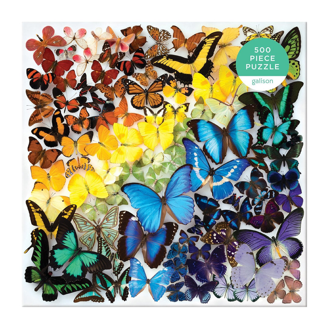 Rainbow Butterfly 500 Piece Puzzle