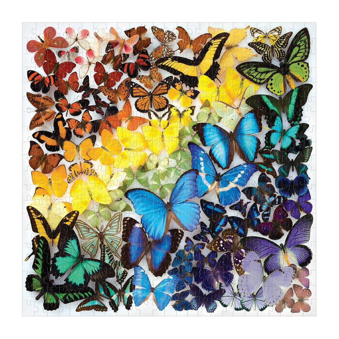 Rainbow Butterfly 500 Piece Puzzle