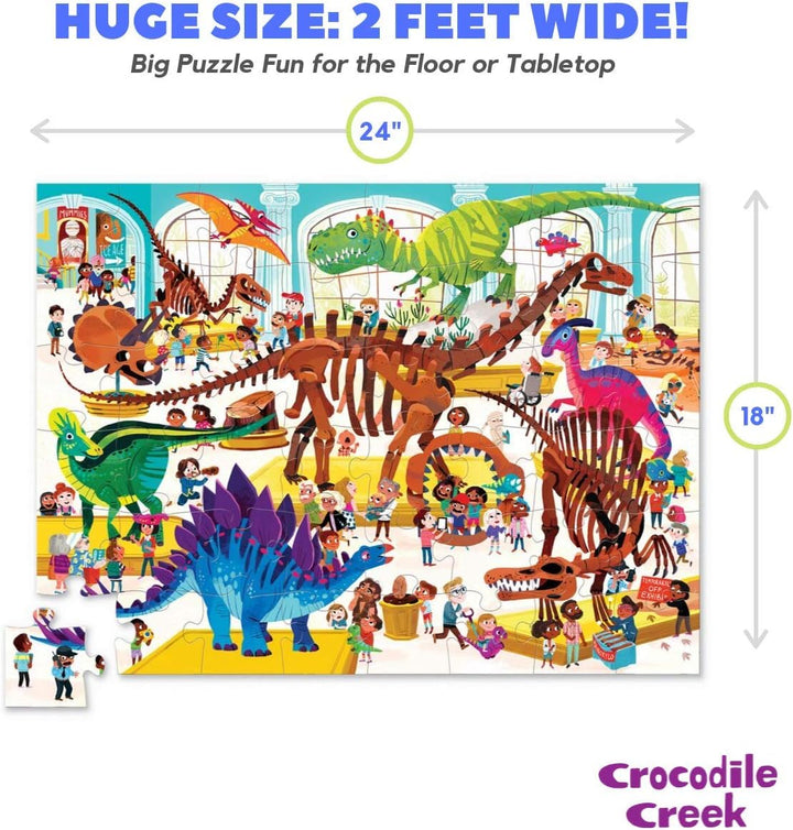 Day at the Dinosaur Museum Puzzle, 48 Pieces