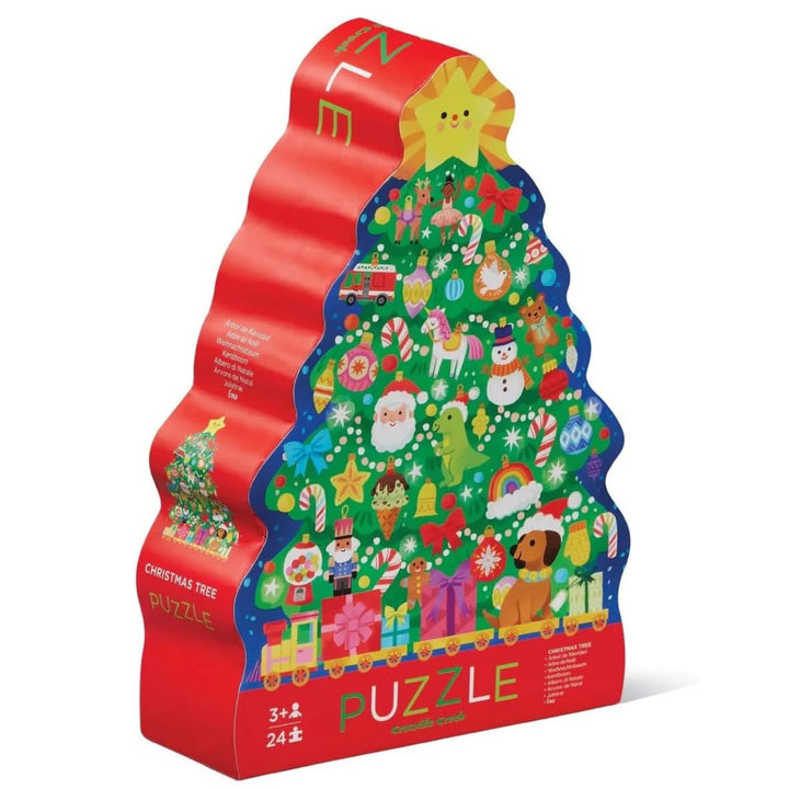 Christmas Tree Floor Puzzle, 24 Pieces