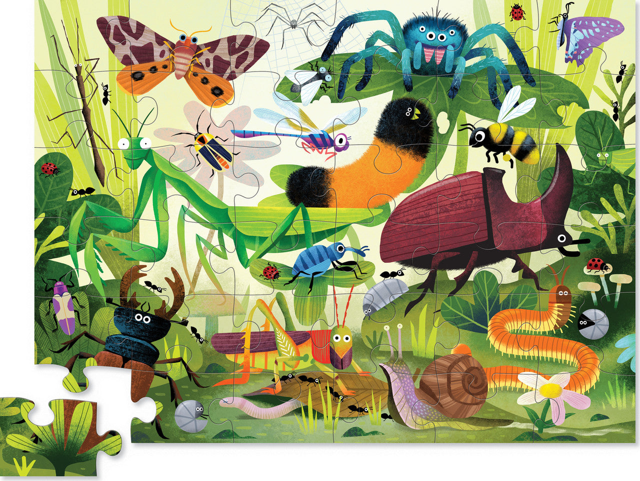 Backyard Bugs Puzzle, 36 Pieces – Houston Museum of Natural Science